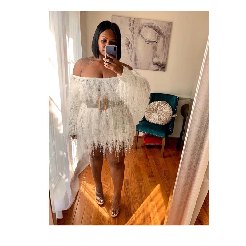 Платье женское в африканском стиле свободное платье футболка с круглым вырезом и