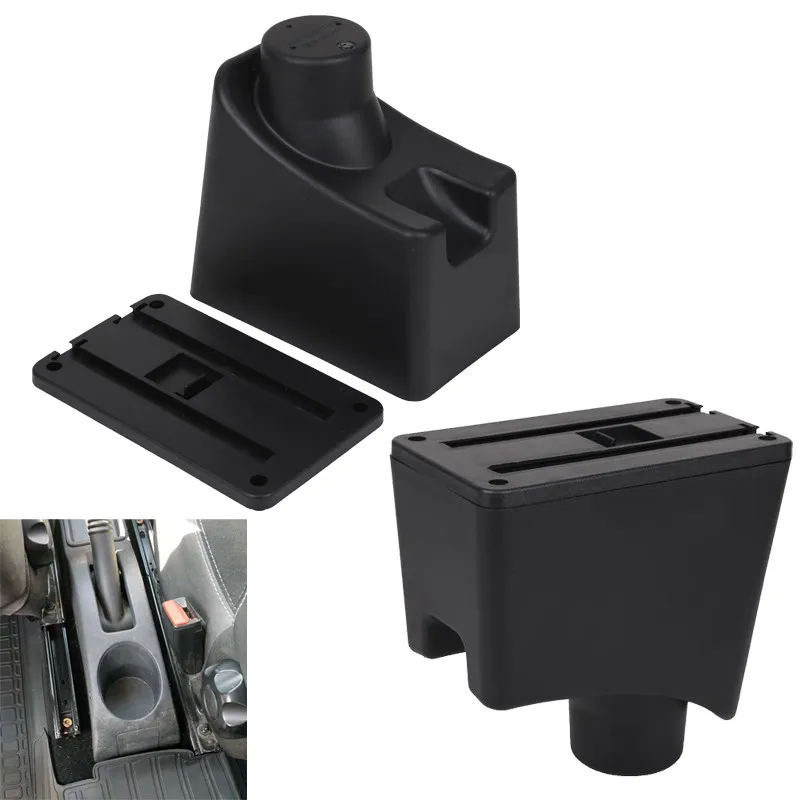 Armrest box For Renault Dacia Sandero Logan USB Charging heighten Double layer central Store content ashtray in car accessories |