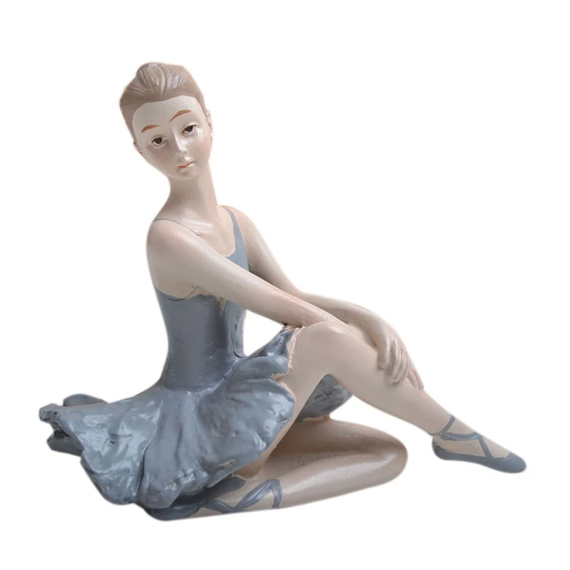 

Балетная статуэтка в скандинавском стиле, креативный домашний декор, полимерные балетные фигурки для украшения дома, комнаты