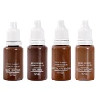 Чернил для татуажа, Перманентный макияж микро набор пигментов Cosmetic 15 мл набор для тату бровей, губ, макияж, смешанный цвет