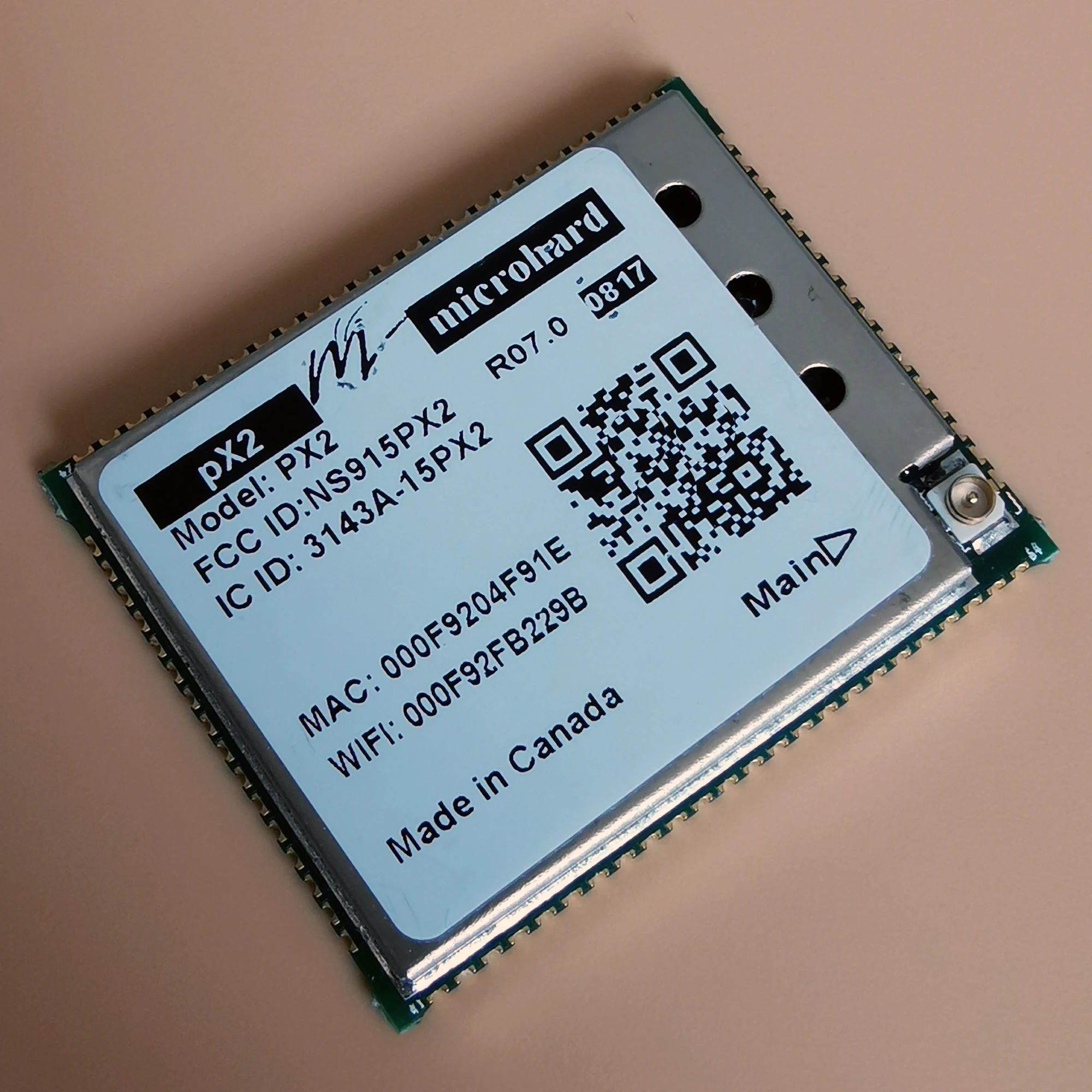 Microhard PX2 Беспроводная передача данных карта передачи WIFI модуль робот AGV MHS185200 |