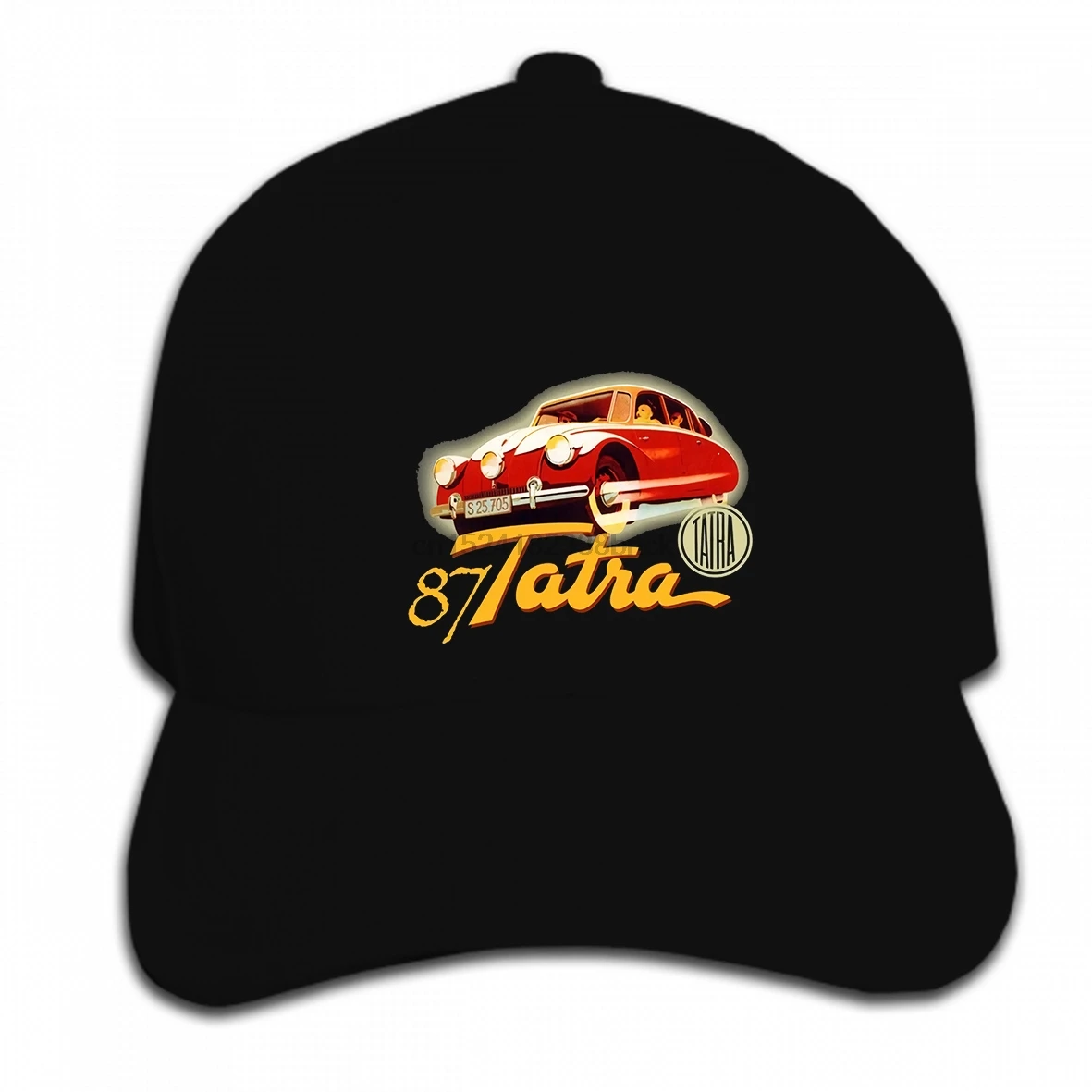 Бейсболка мужская черная с принтом в стиле хип хоп TATRA 87|Мужские бейсболки| |