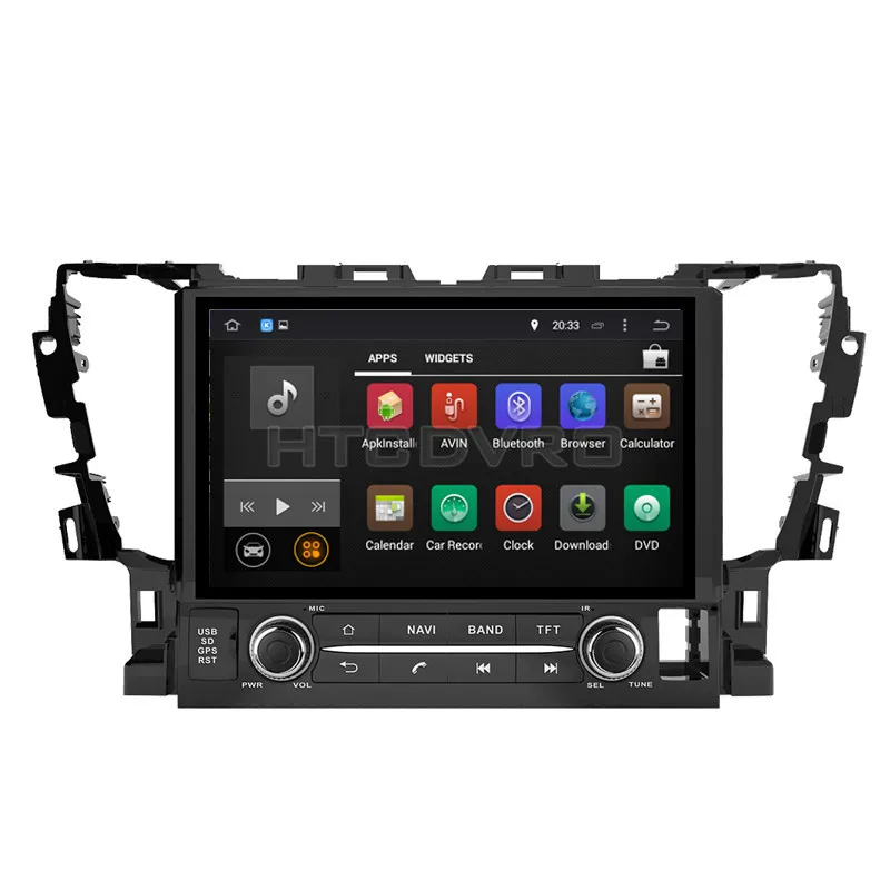 Автомобильный DVD плеер YMODVHT 10 1 дюйма 8 ядер 4 Гб + 32 ГБ Android 9 0 для Toyota Alphard 2015 радио