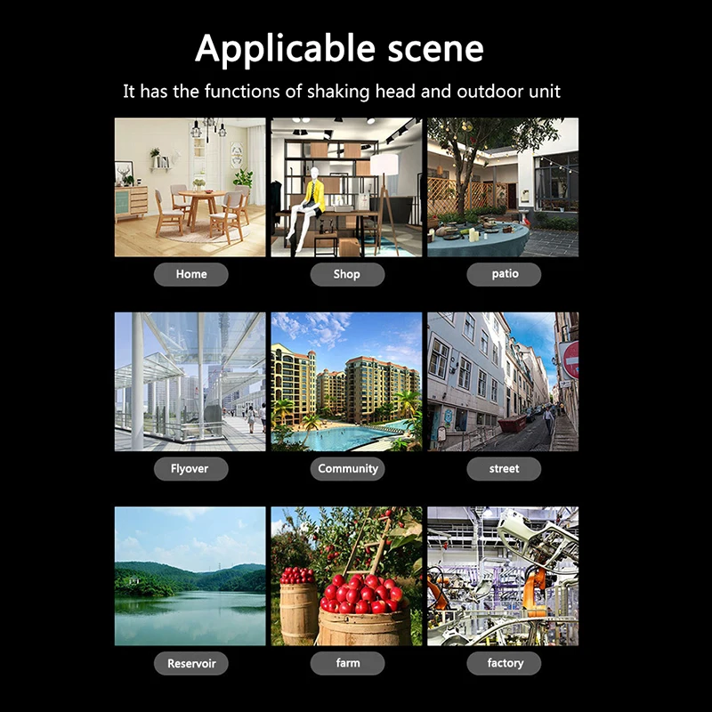 

ZL Wifi PTZ Camera Outdoor Rotating 1080P HD AI Alarm Wireless Surveillance Cam AI Human Detect Auto Tracking CCTV IP Camera