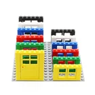 Набор строительных блоков дверь и окно, 6 цветов