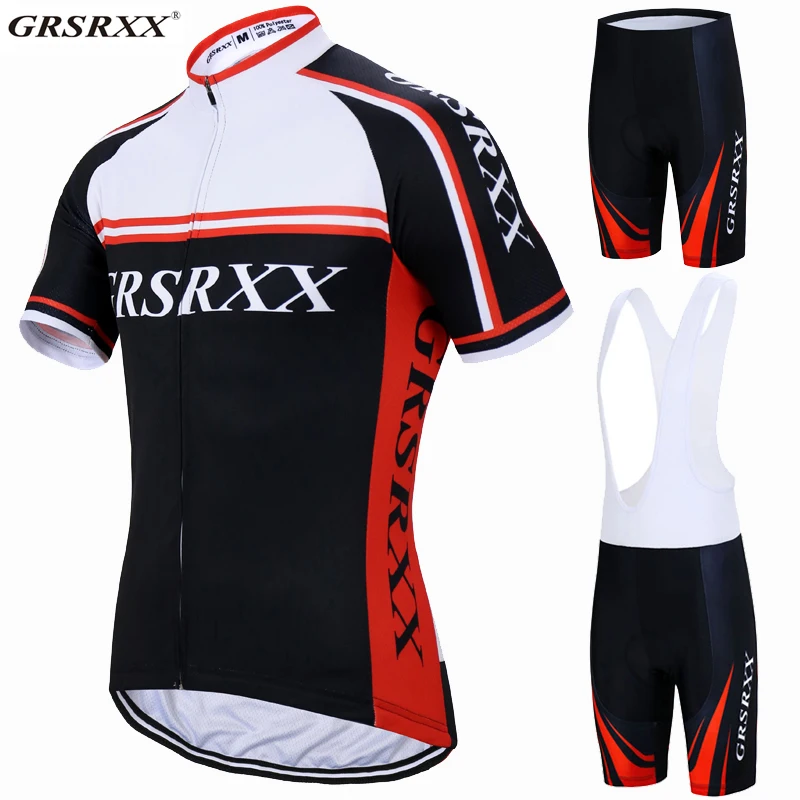 Комплект велосипедной одежды GRSRXX Джерси быстросохнущая с защитой от УФ