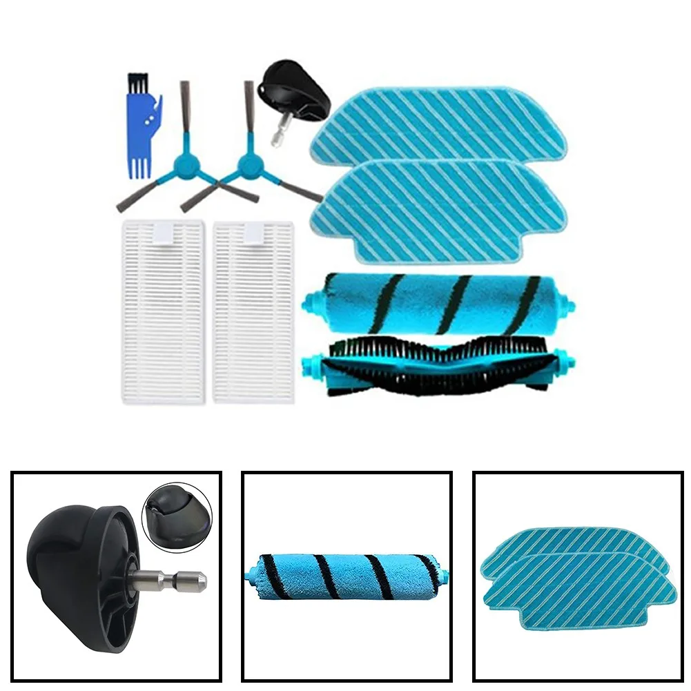 

For Conga Original Vacuum Roller Main Side Brush Filter Mop Kit Cecotec 4090 5090 Electronic Floor Cleaner Home Cleaning Tools