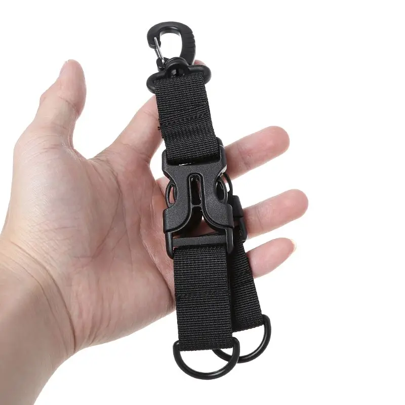 

Outdoor EDC Keychain Molle Webbing Backpack Clip Carabiner Buckle Hook