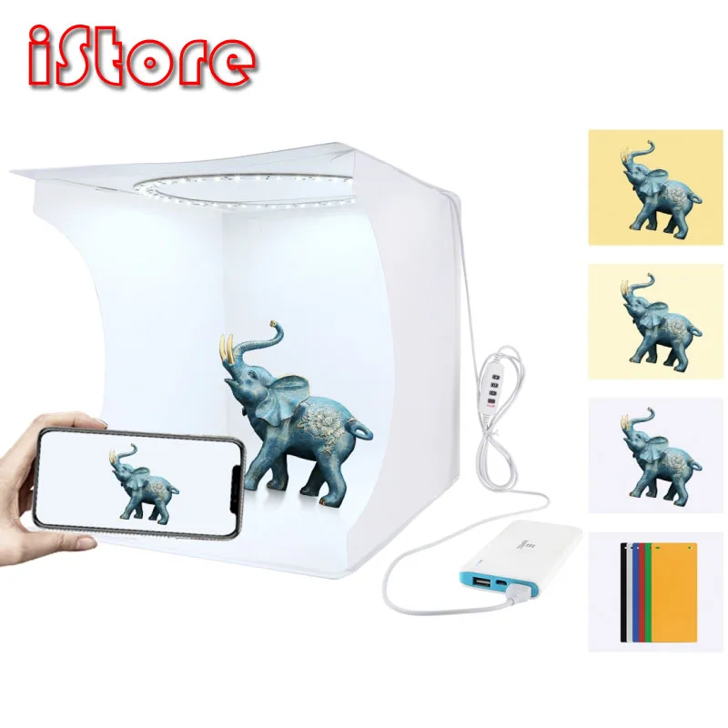 PULUZ складной Портативный кольцевой светильник фото в форме палатки для студийной