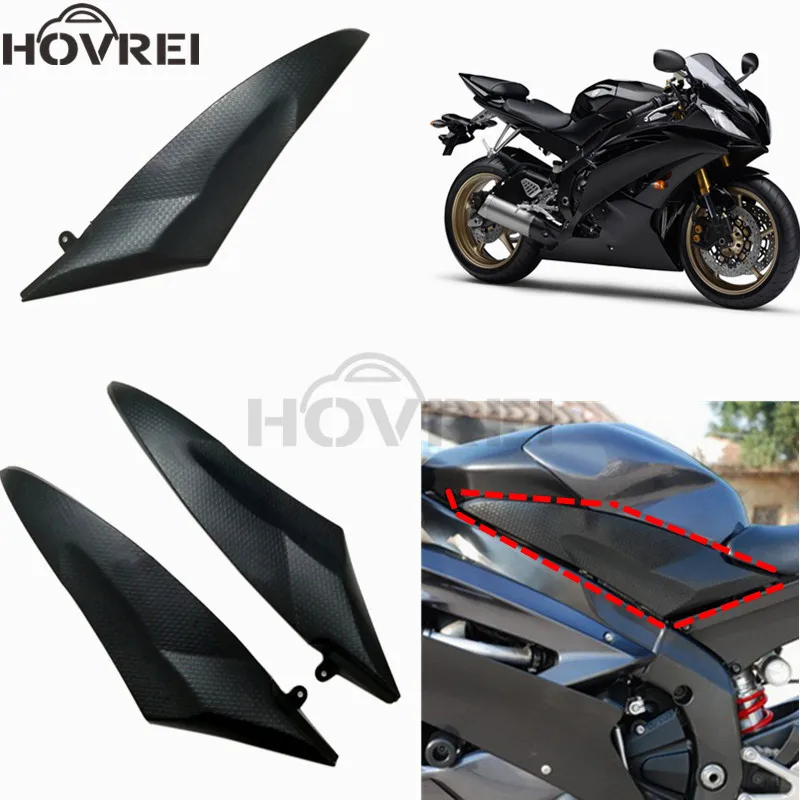 1 пара Бензобак Мотоцикла Боковая Отделка крышки панели обтекатель клобук для