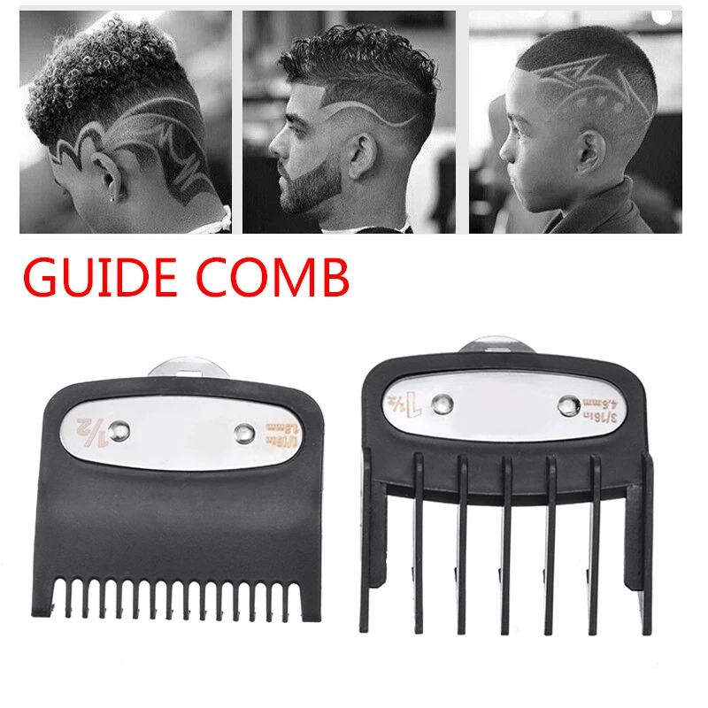

2pcs Guide Comb Limit Combs Standard Guards Trimmer Parts For Hair Clipper Hairdressing Cutting Blades 1.5mm 4.5mm