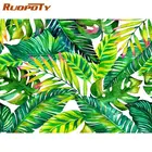 Алмазная 5D картина RUOPOTY с растениями, квадратнаякруглая вышивка, Набор для вышивки крестиком, картина, мозаика, сделай сам, украшение для дома, подарок