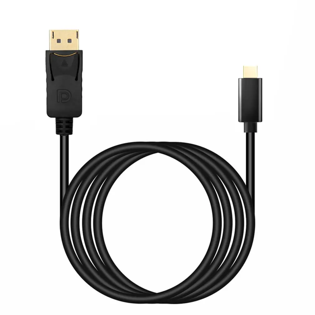 Usb C к Dp кабель 3 1 Тип Displayport 4K Uhd для Apple Macbook Mini кабель| |