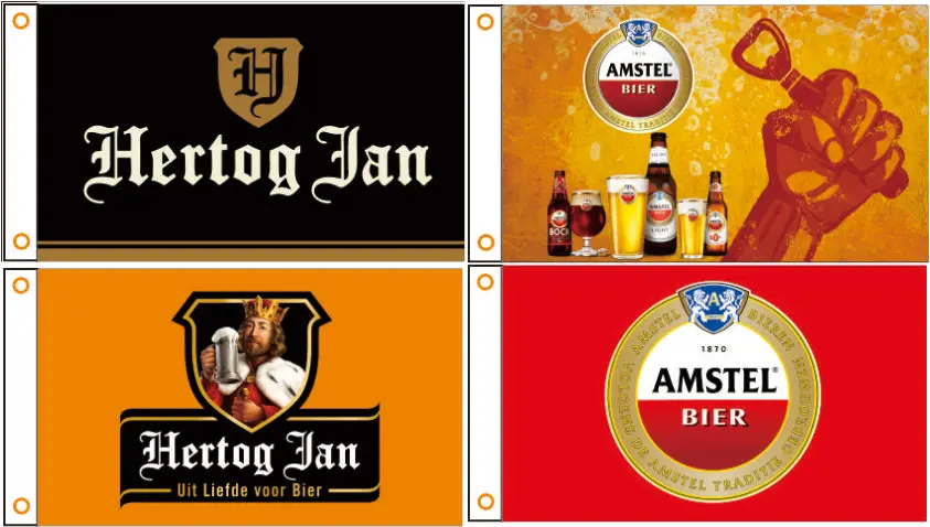 Флаг AMSTEL пиво Hertog Jan Пивной Баннер 3 фута x 5 футов 100% полиэстер 01|car flag|flags free shippingflags