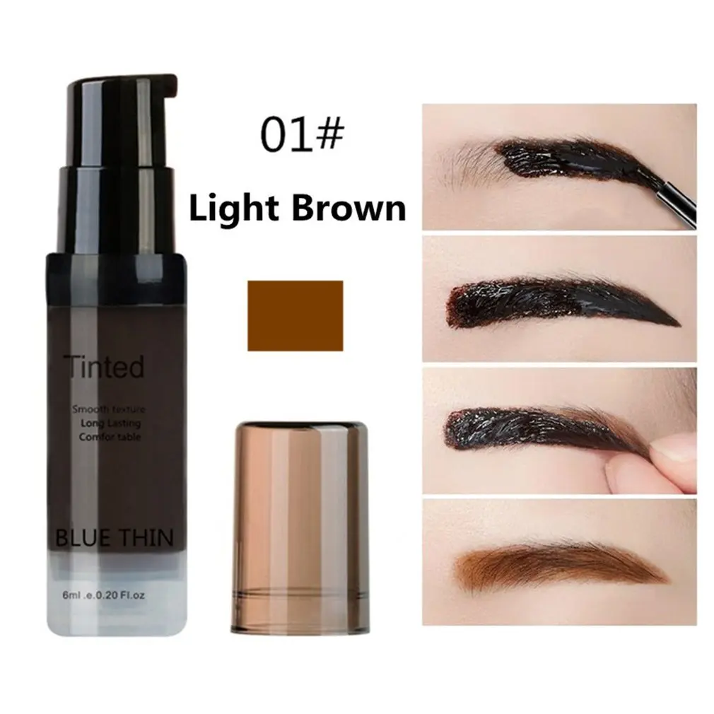 

Liquid Eyebrow Dye Cream Tear Style Eyebrow Makeup Eyebrow Dye Waterproof Cream Shaping Kit Natural Brows