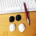 Органайзер для сматывания кабеля, 1 партия, 3 слота, зажим для кабеля, органайзер для проводов, шнур, USB зарядное устройство, держатель шнура, органайзер, держатель безопасности