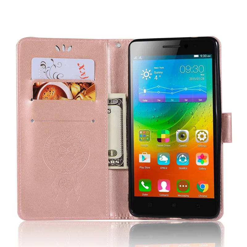 Чехол-книжка для Lenovo K6 Note K53a48 чехол из искусственной кожи с милым рисунком совы