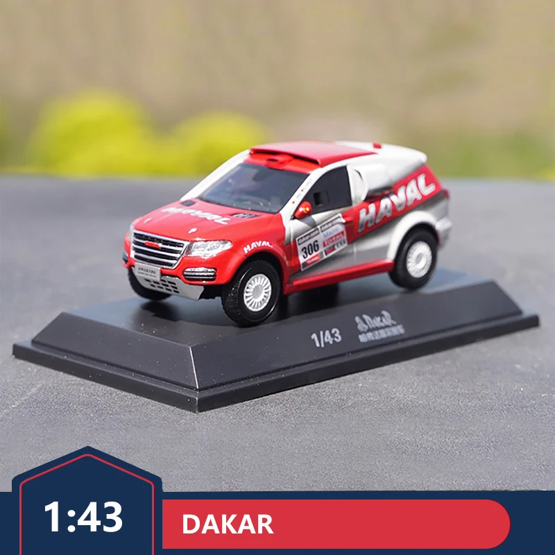 

1:43 original Great Wall Haval Dakar rally car HAVAL SUV Harvard simulation car model