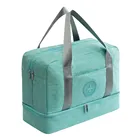 Сумка-Органайзер для путешествий, большой емкости, для мужчин и женщин, для путешествий, для сухих и влажных сумок, разделительная сумка, сумки