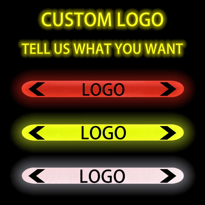 

Car Trunk Reflective Strip Rear Bumper Safety Warning Sign Sticker For Ford Focus Mondeo Fiesta Kuga2020-2021 Vignale stline