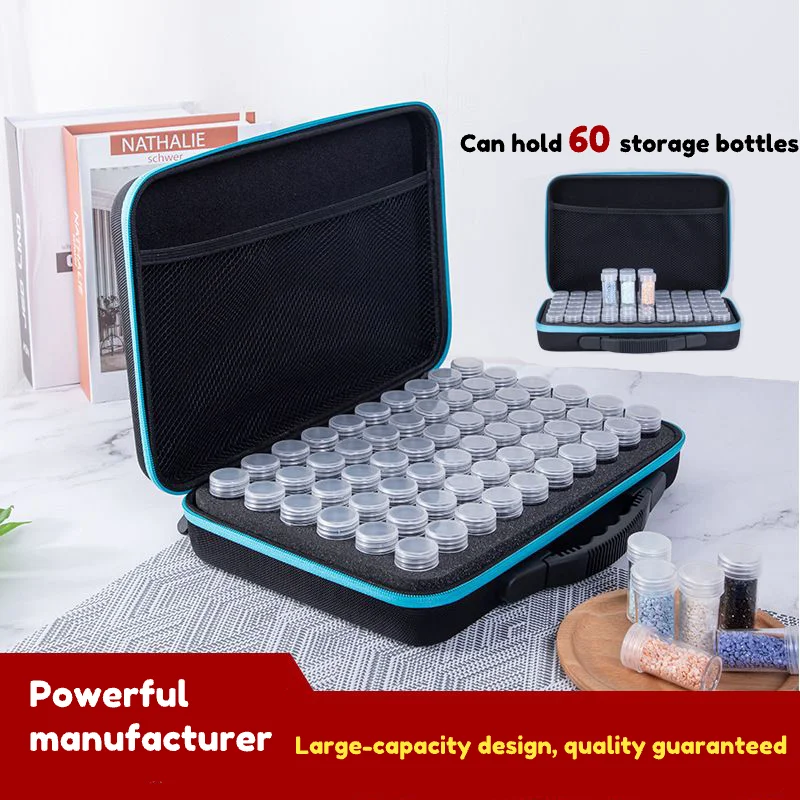 

Bottles 5d Diamond Painting Accessories Cross Stitch Embroidery Storage Box Carry Case diamant painting tools Container Bag