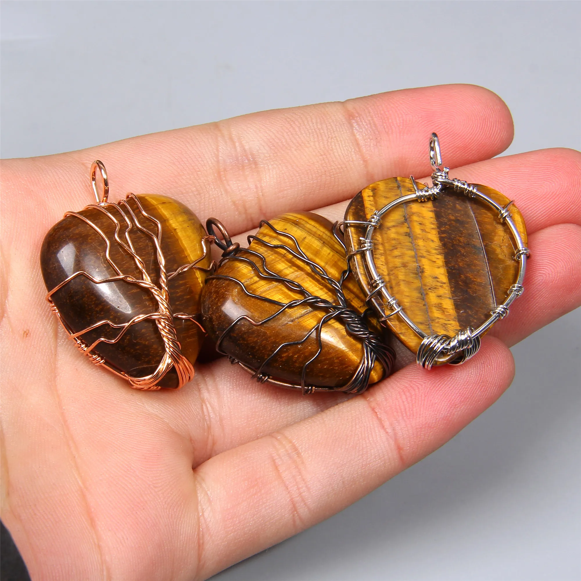 1 шт. подвеска в виде дерева жизни из натурального металла и меди|Подвески| |