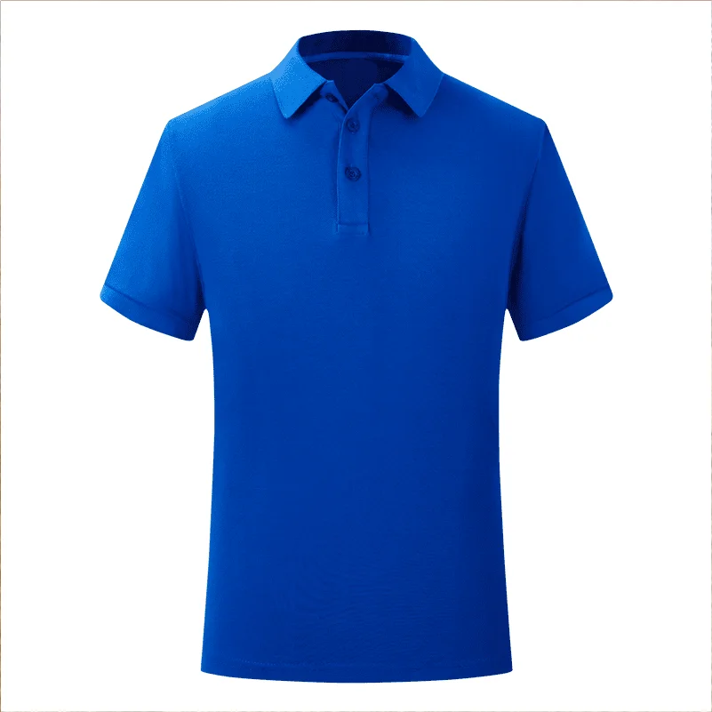 Футболка-поло YOTEE мужская из чистого хлопка Однотонная рубашка с индивидуальной