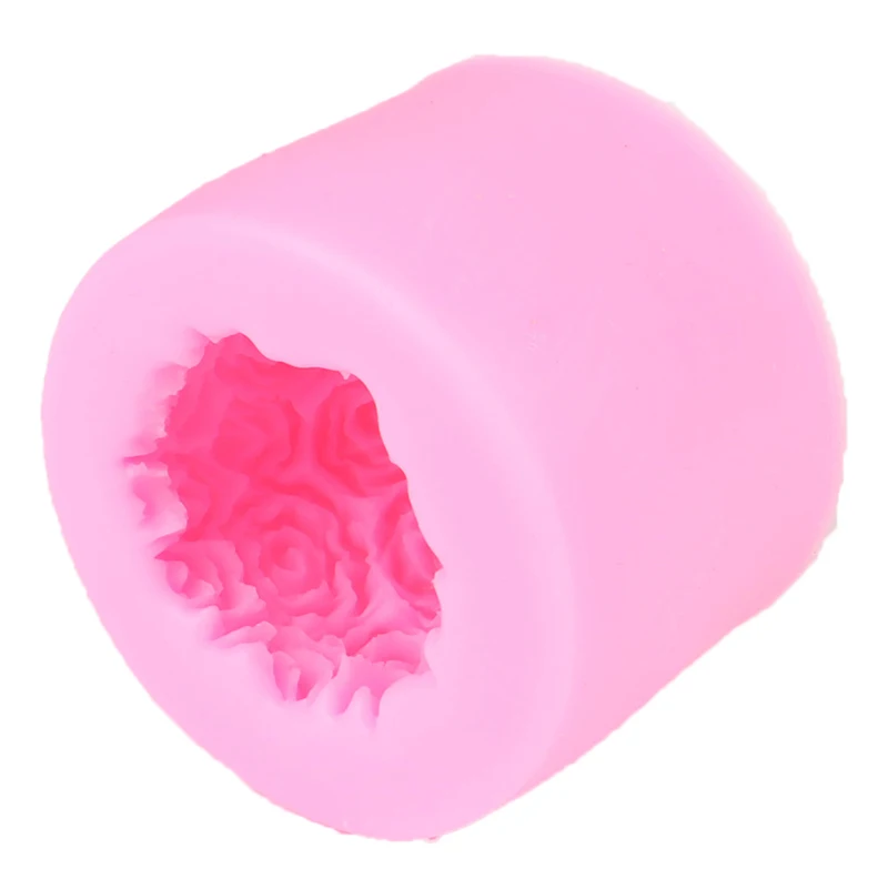 

Silicone Molds for Crafts 3D Rose Flower Candle Mold DIY Handmade Aromatherapy Candle Molds for Plaster Candle Holder Soap Form