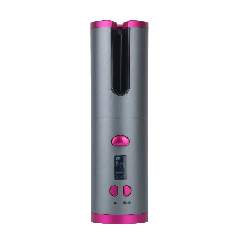 

Wireless Automatic Curling Iron Ceramic Curling Iron Wave Pliers Wave Beach Curling Iron USB Rechargeable LCD Display
