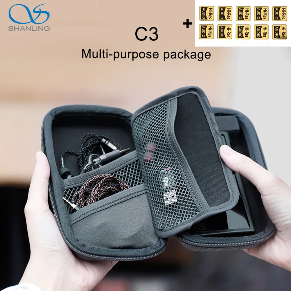 

SHANLING C3 Storage Box for Portable Players M0 M1 M3S M5S FIIO M5 M6 M9 M7 M3K M11 M15 M11 Pro Multi-purpose Package