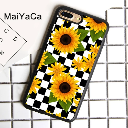 7005 MaiYaCa клетчатая шахматная доска пламя чехол для телефона для iphone 11 Pro MAX X XR XS MAX 6 6S 7 8 Plus 5 5S ТПУ задняя крышка Fundas - Цвет: 7005