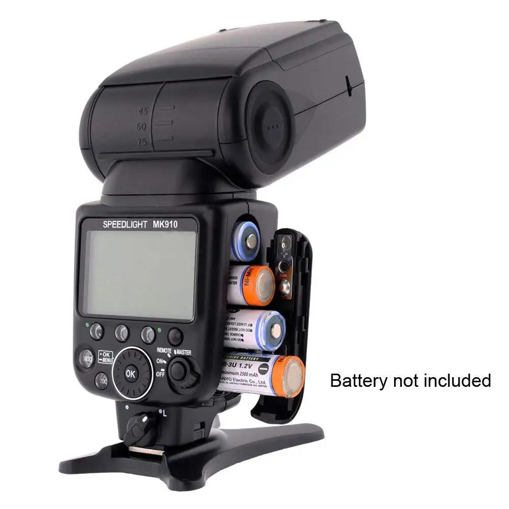 Вспысветильник для камеры Meike MK910 1/8000s sync TTL Speedlite Nikon D7100 D7000 D5300 D5100 D5000 D5200 D90 D70 +