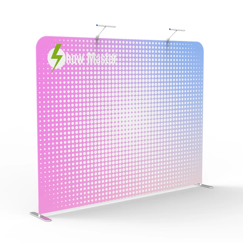 10ft Прямая Форма фотография реклама Натяжной фон дисплей стенд | Дом и сад