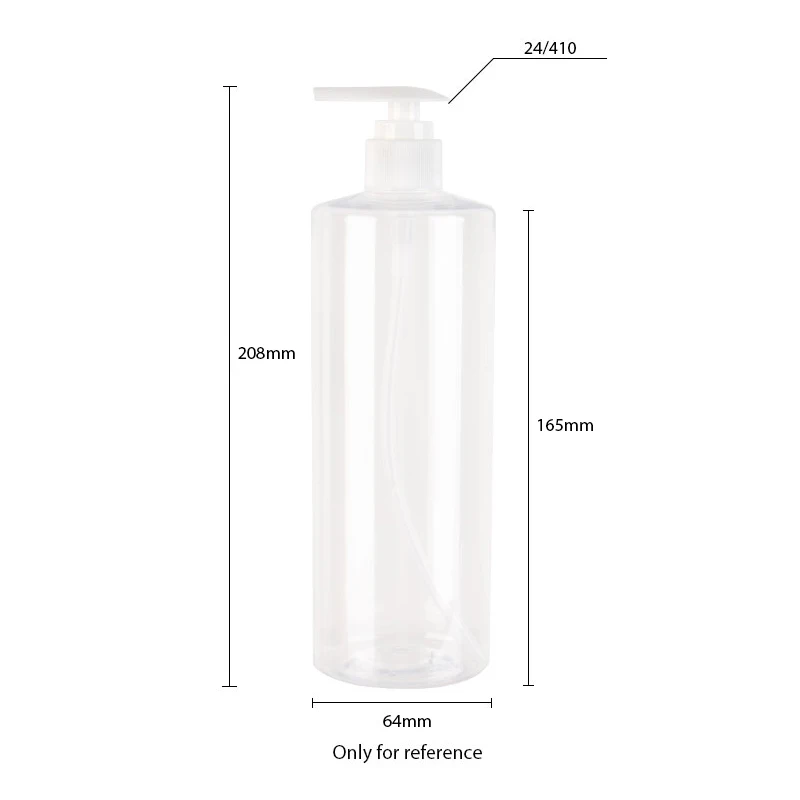 500ML Empty Multi- Colored Shamoo Bottle Clear Blue Red Amber Big Lotion Pump Container Liquid Soap 500cc Cream Bottles | Красота и