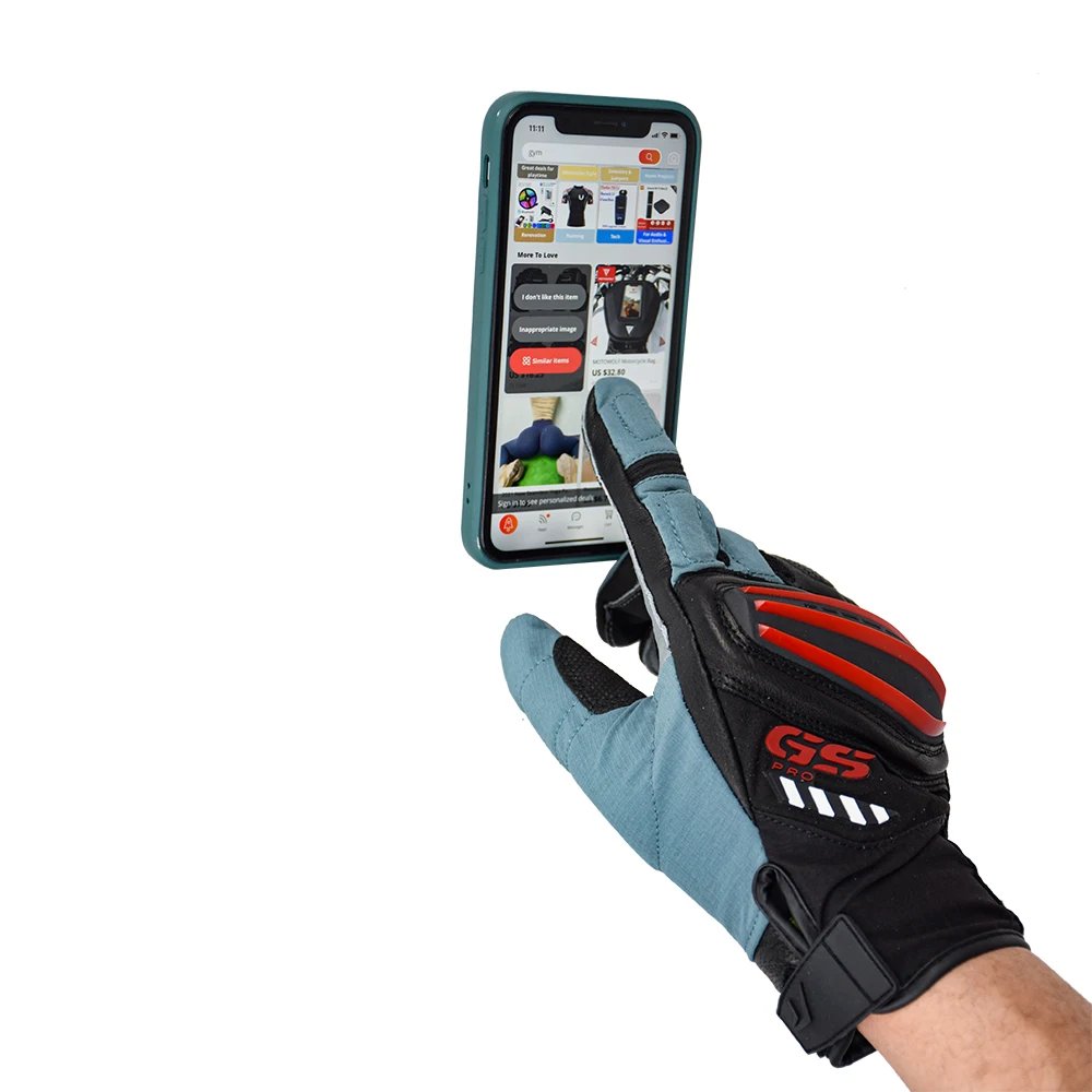 2021 мотоциклетные дышащие кожаные перчатки для ралли BMW R1200GS R1250GS гонок по