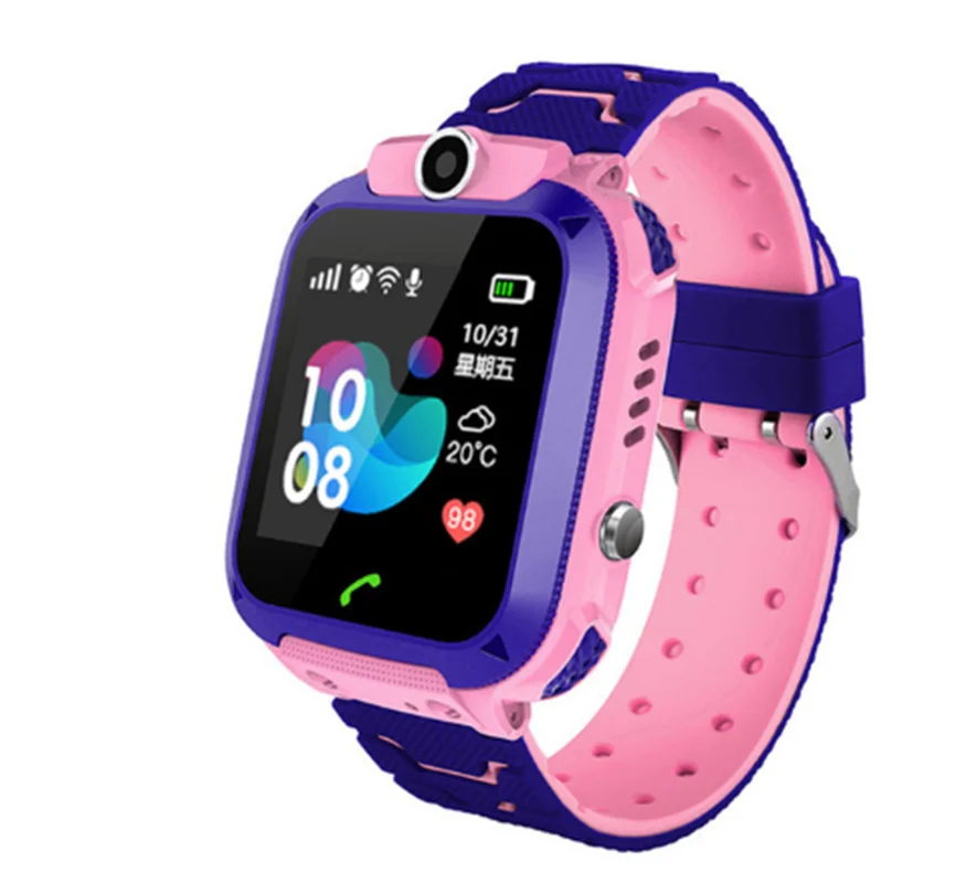 

Смарт-часы Q12 детские, IP67, GPS, SOS