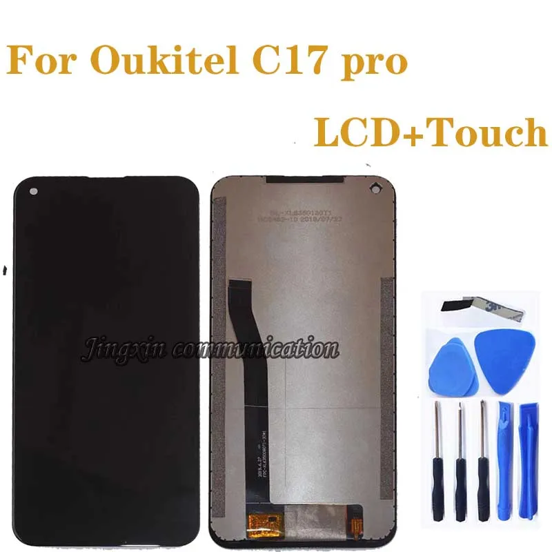 

Оригинальный дисплей для OUKITEL C17 PRO, ЖК-дисплей, сенсорный экран, тестовый дигитайзер, комплект для замены дисплея oukitel C17Pro