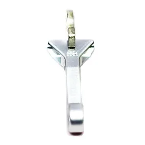 H& H Aluminmum CNC Подседельный штырь зажим набор для Brompton велосипедов 33,3 г topeak - Цвет: silverhook