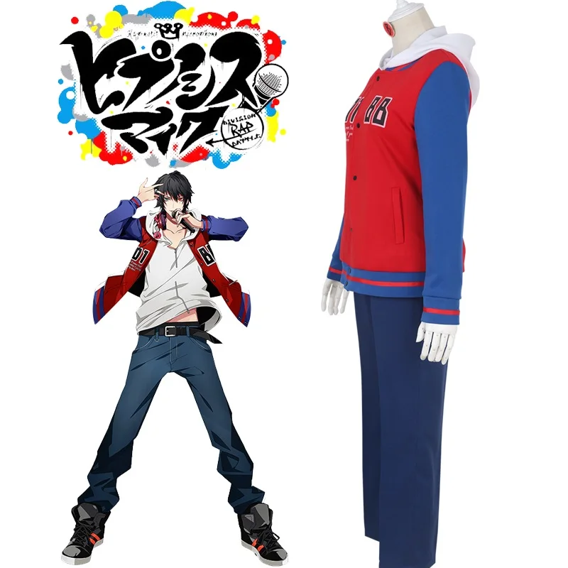 Мужская обувь для косплея Аниме Cos Отдел рэп битва Ичиро YAMADA Костюмы комплект