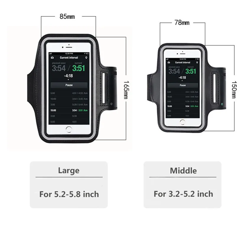 Спортивный чехол мобильный телефон нарукавная повязка модный держатель для