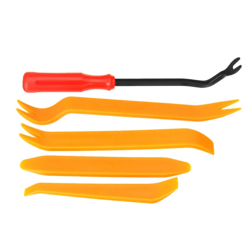 6 Сталь + Пластик отвертка для обивка кузова автомобиля Фиксатор заклепки