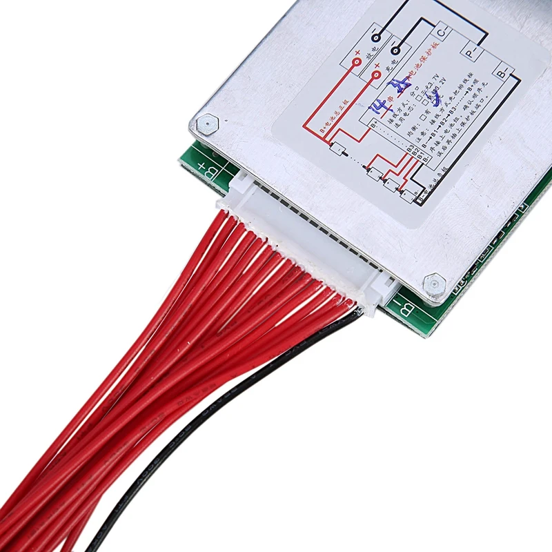 Защитная плата литий-ионного аккумулятора 14S 52V 35A печатная BMS для электронного