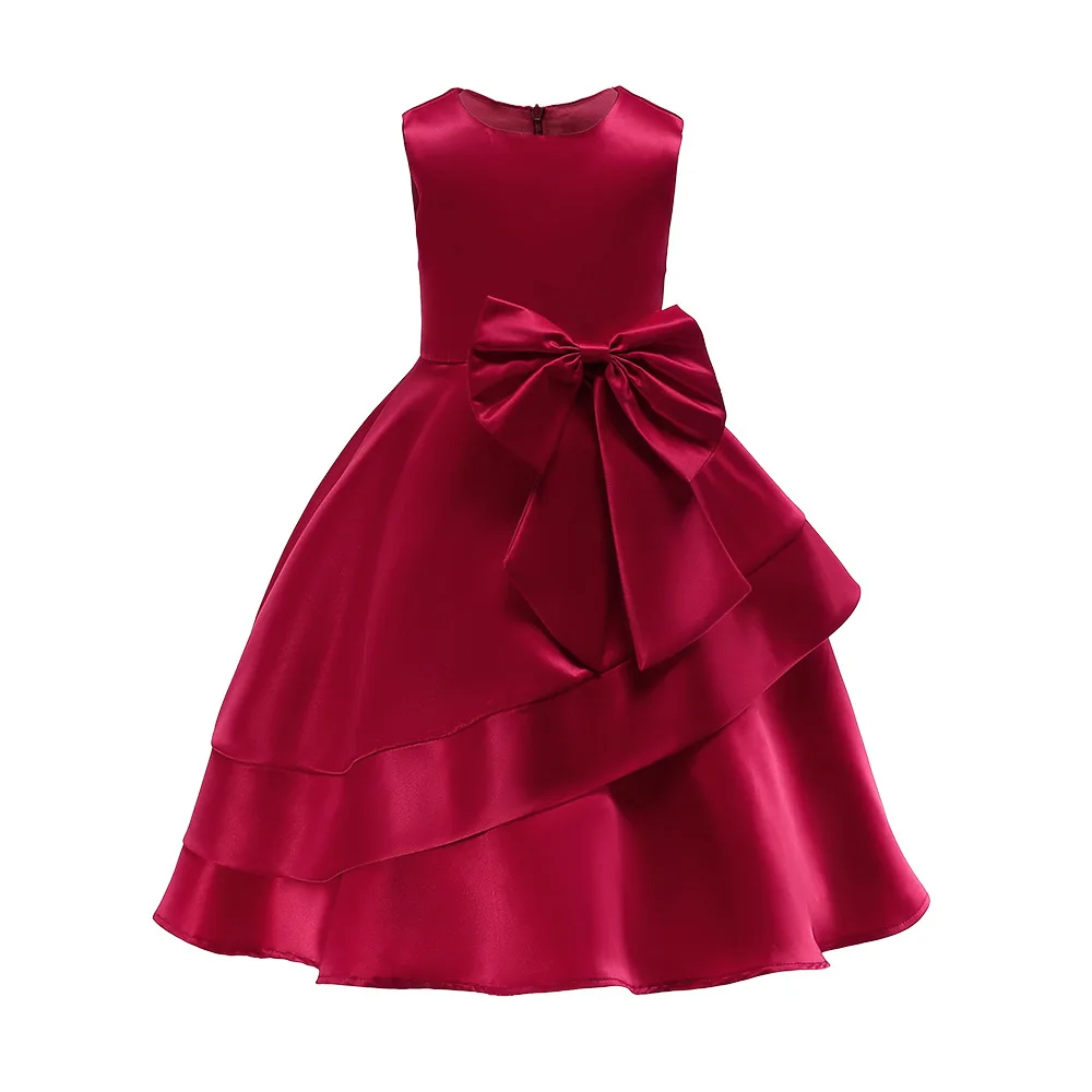 Elegant Girl Princess Dress For Girls Evening Party Summer Kids Dresses Wedding Children Ball Gown vestido | Детская одежда и