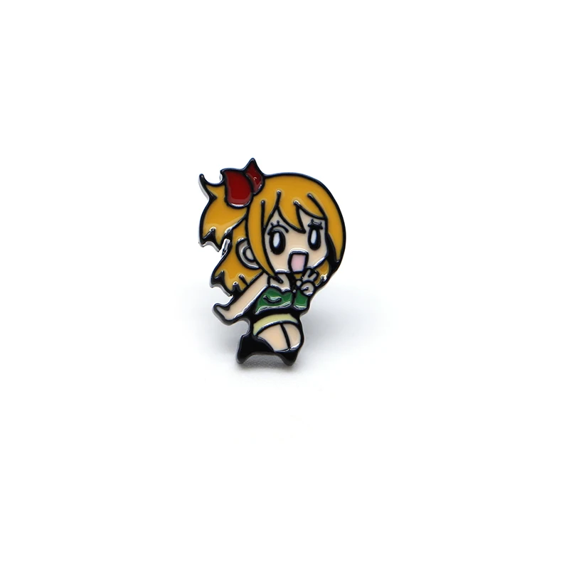 Мультфильм Аниме Феи хвост Lucy серьги для женщин сплав капать масло серьги-гвоздики с эмалью для девочек ювелирные изделия Kawaii Аксессуары A75