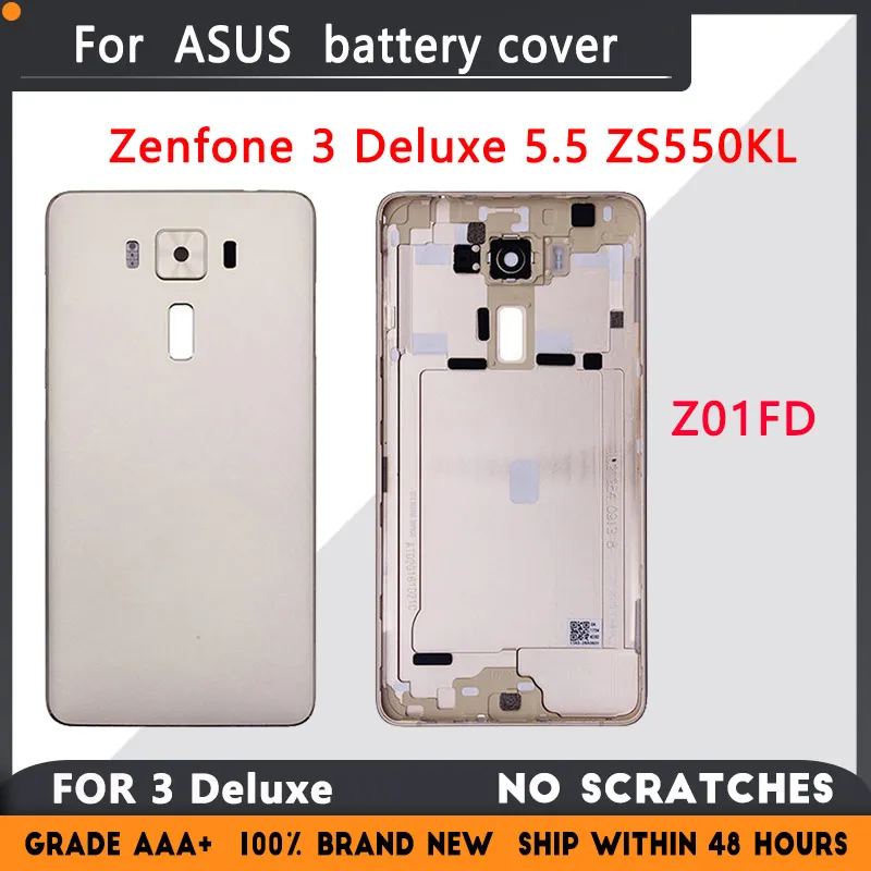 

Задняя крышка для ASUS Zenfone 3 Deluxe 5,5 ZS550KL Z01FD для замены крышки аккумулятора, задней крышки и оригинального корпуса,