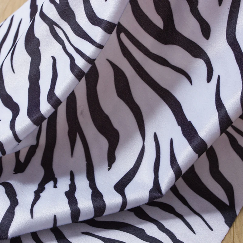 Мягкая плюшевая ткань для дивана мягкая бархатная с принтом тигра леопарда