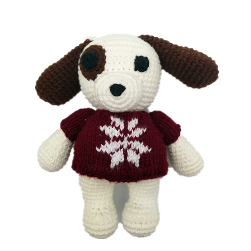 Домашние животные Собаки ручной работы детские мягкие плюшевые игрушка кукла