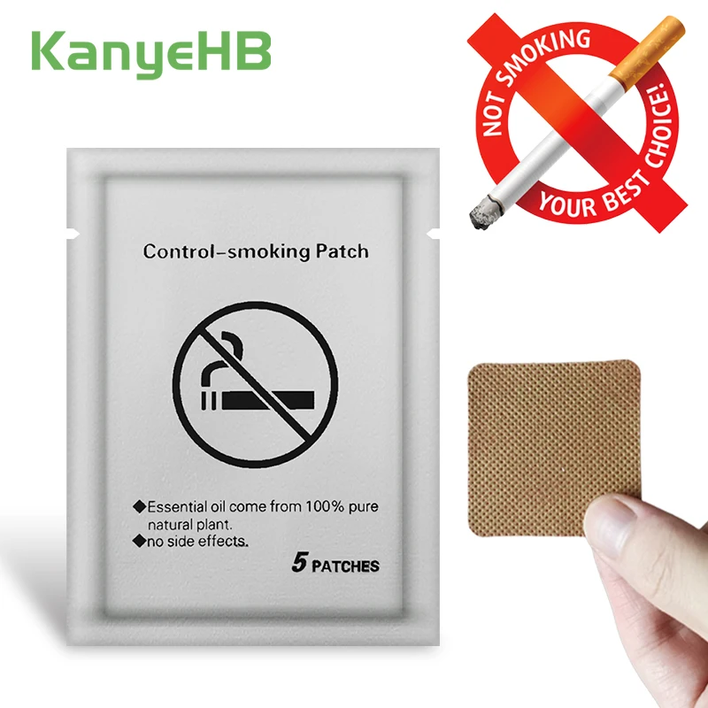 

40Pcs Stop Quit Smoking Cessation Pad Anti Smoke Patch Not Cigarettes Control Smoking Patch Natural Herbal Medical Plaster A441