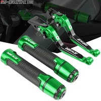 for kawasaki zx6r zx636r zx6rr 2000 2001 2002 2003 2004 zx6 r motorcycle extendable brake clutch levers handle handlebar grips