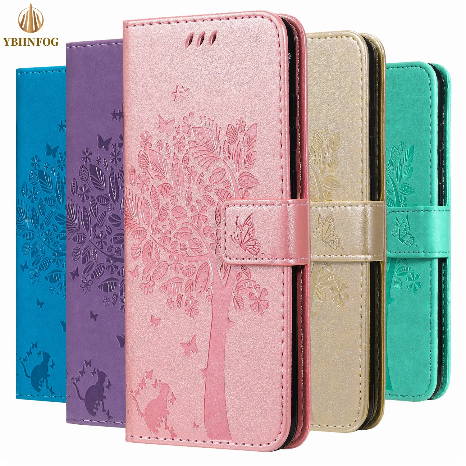 

3D Pattern Flip Case For Xiaomi Redmi 6 7 8A 9 9A 9C 9T K20 K30 Pro Redmi 8 10X GO Leather Holder Card Slots Stand Wallet Cover
